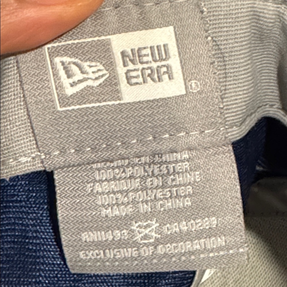 Dallas Cowboys HOME ONFIELD STADIUM Navy-Grey Snapback Fitted Hat by New Era - Picture 5 of 7